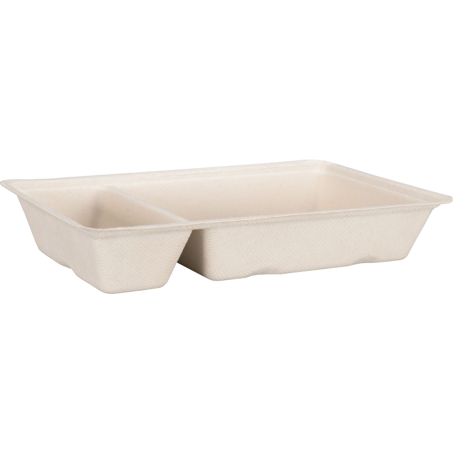 Depa Bak, Bagasse (suikerrietpulp), A20, snackbak, 205x120x36mm, naturel