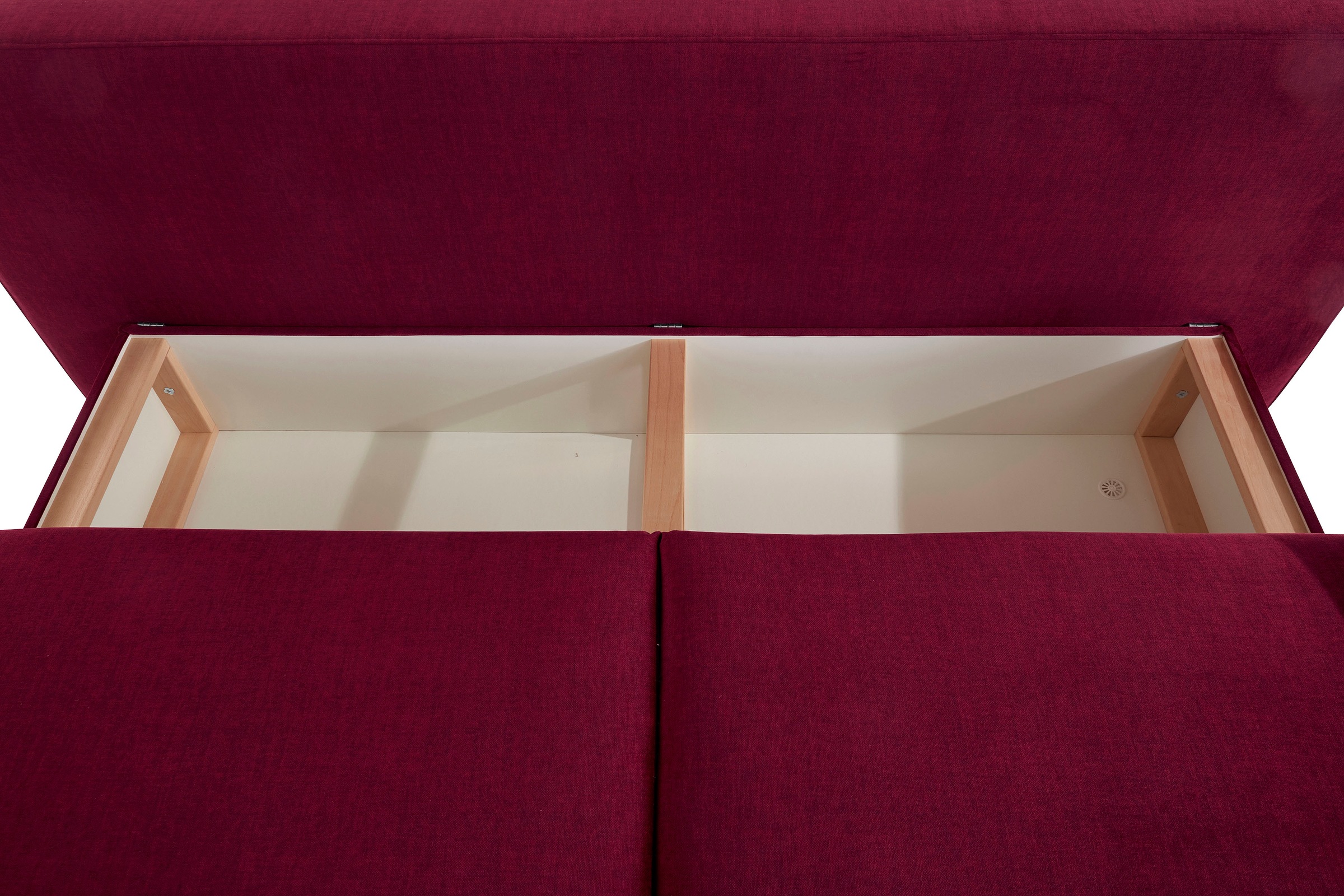 Home affaire Schlafsofa »Halbschlaf« mit Bettfunktion und Bettkasten