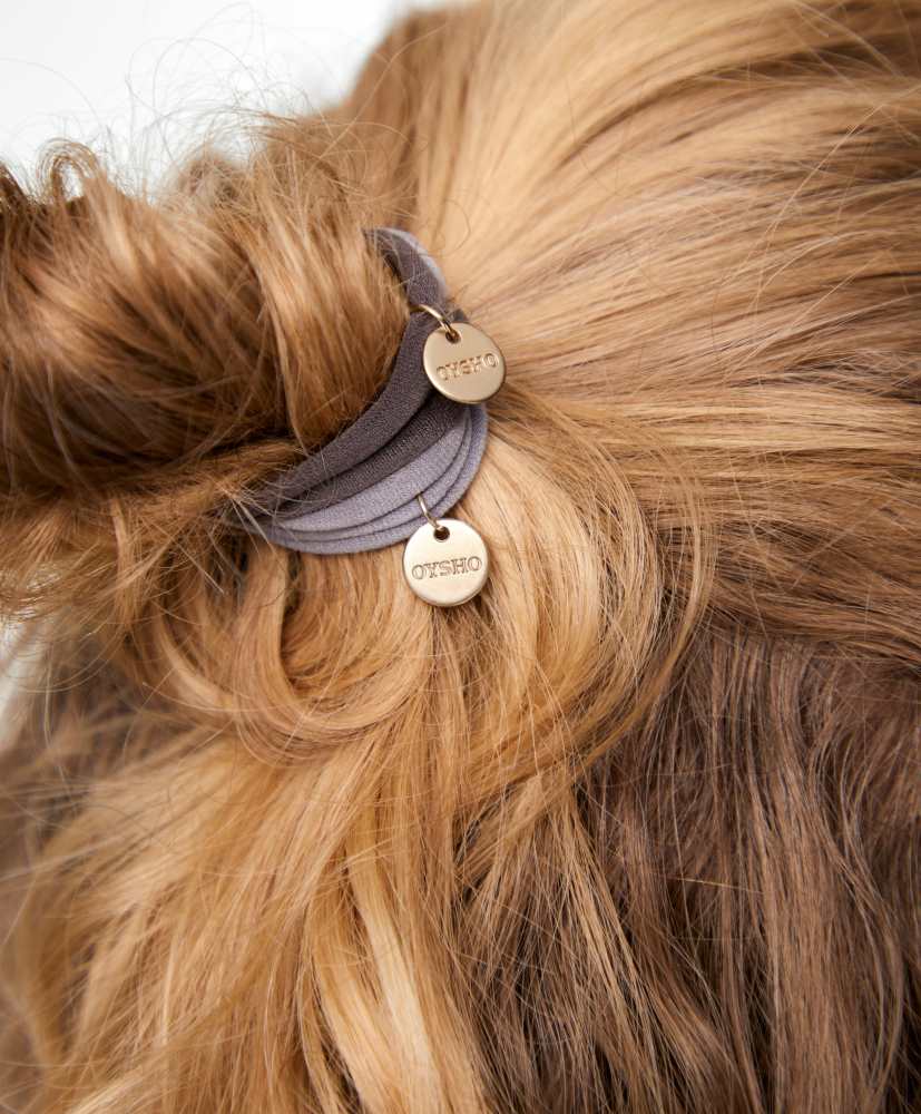 6 prendedores de cabelo Oysho