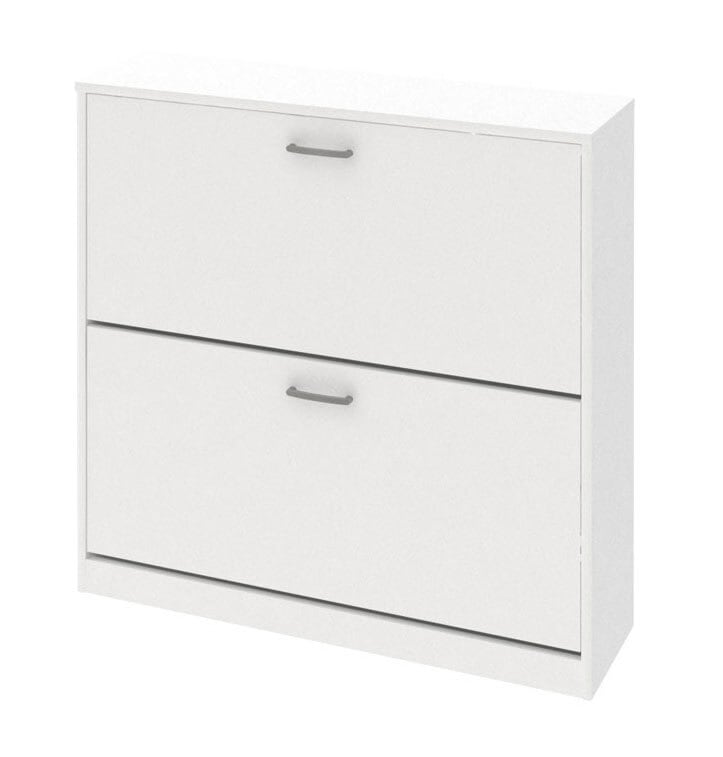 Schuhschrank Mega Typ 82 Weiß B/H/T 87,1/85,4/27,5 cm