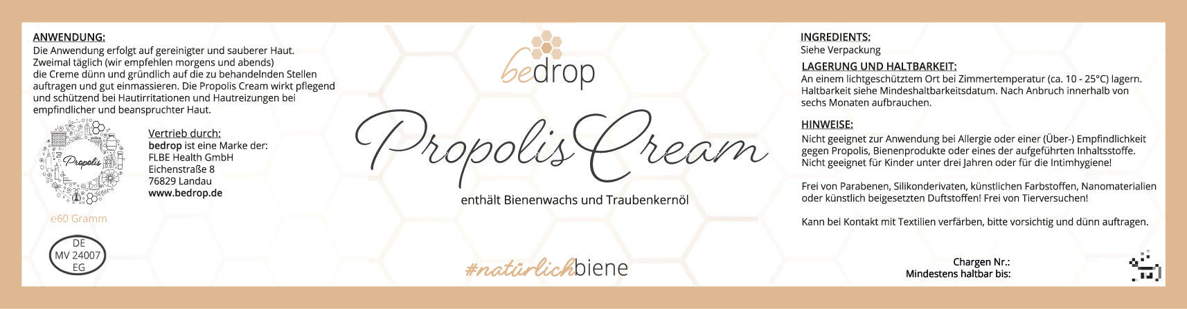 Creme-Set | Bee Cream (Bienengiftsalbe) + Propolis Cream (Propolis Salbe)