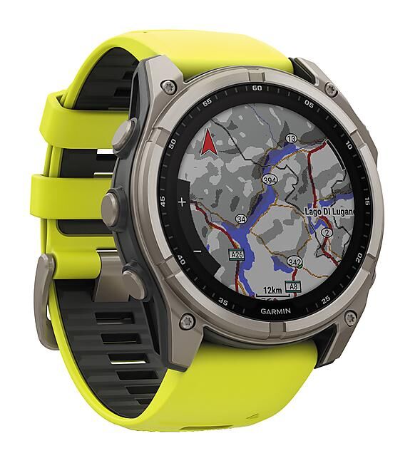 GARMIN - MONTRE GPS FENIX 8 - 51 mm SOLAR SAPPHIRE