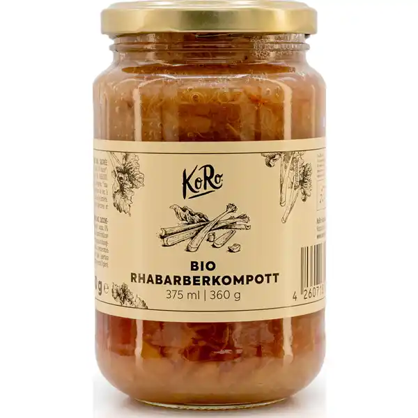 Bio Rhabarberkompott