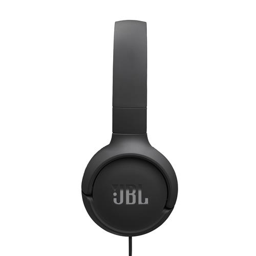 Tune 520C Wired Kopfhörer On-Ear Headset Pure Bass Sound   eingebautes Mikrofon (JBLT520CBLK) - Schwarz