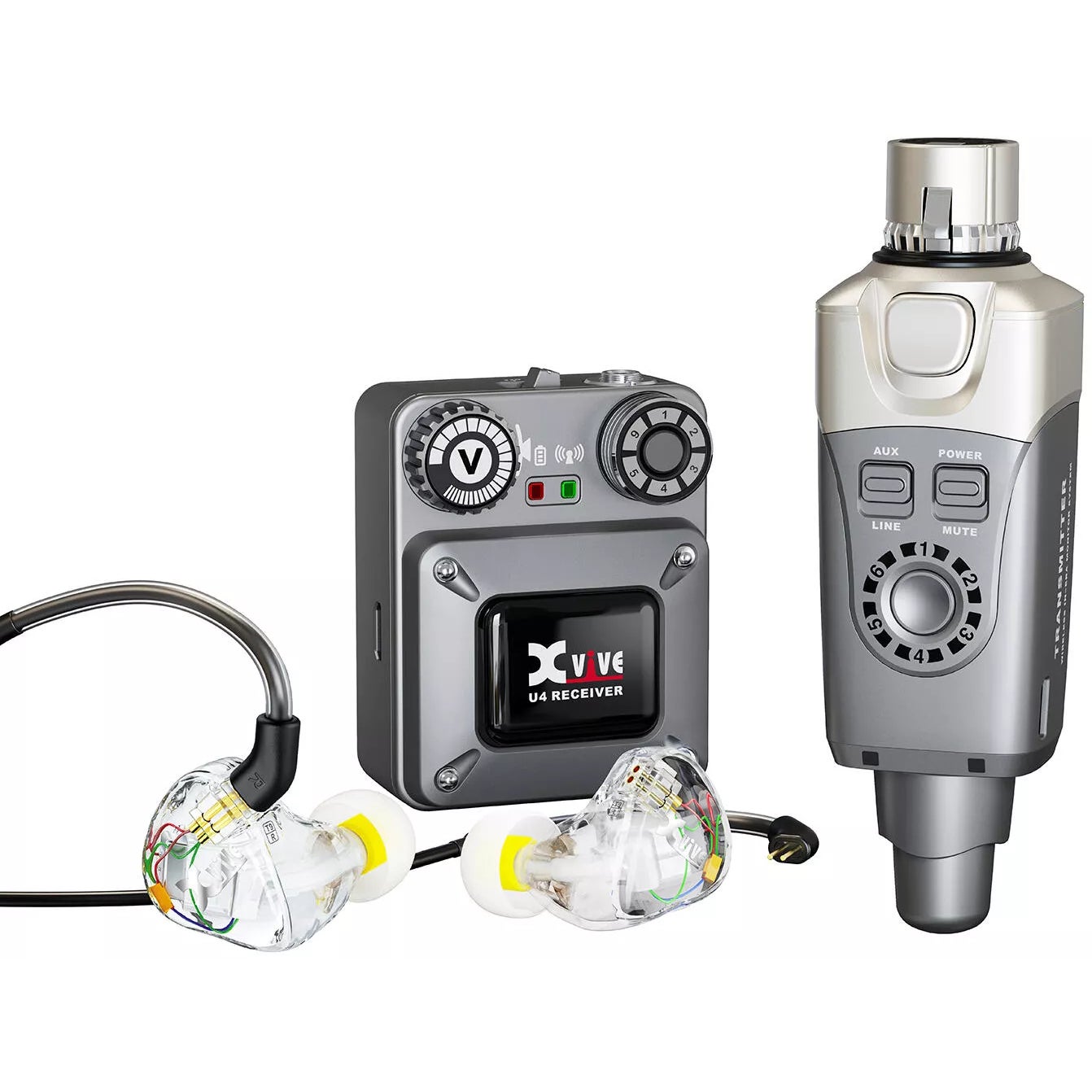 Xvive U4T9 In-Ear Monitor Wireless System Bundle