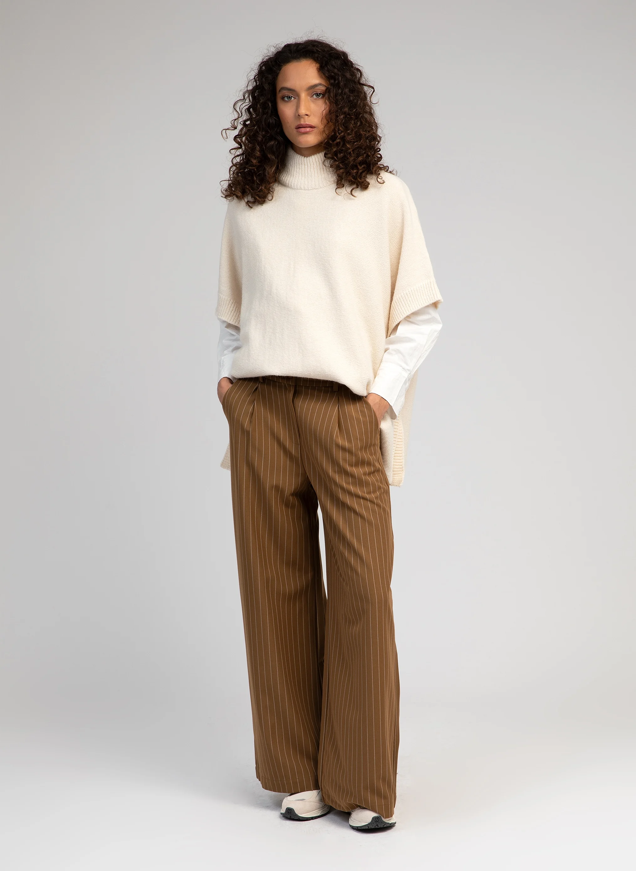 VALKYRIE - Pull col roulé| Marron
