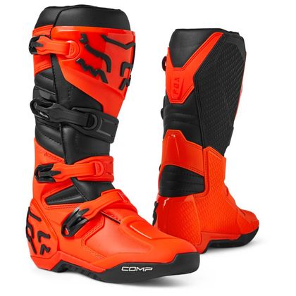 Bottes cross Fox COMP 2025 - Orange / Noir