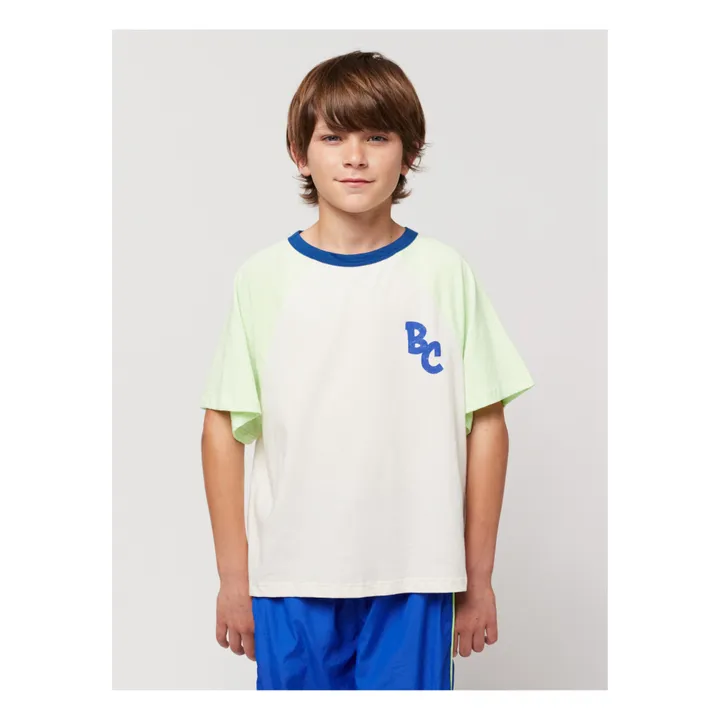 Bobo Choses T-Shirt Coton Bio Color Block | Ecru