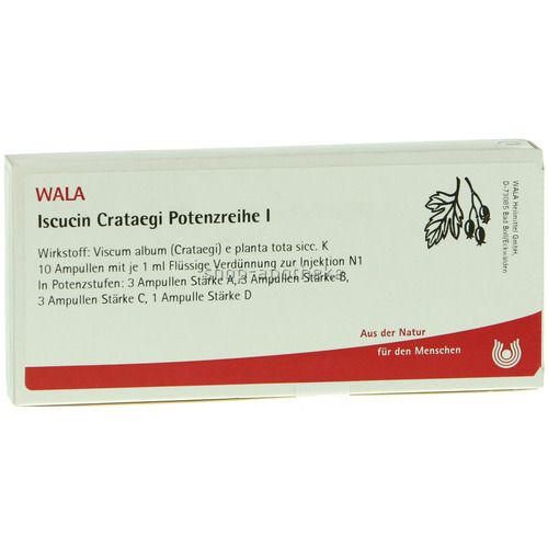 WALA® Iscucin Crataegi Potenzreihe I Ampullen