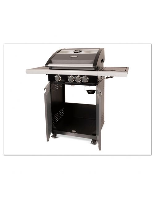 Patton Patio Pro Chef - Multi Grill 3+ Gasbarbecue - Barbecue - 54x123x113 cm 33 kg Grijs Zwart Geschikt Voor 6-8 Personen