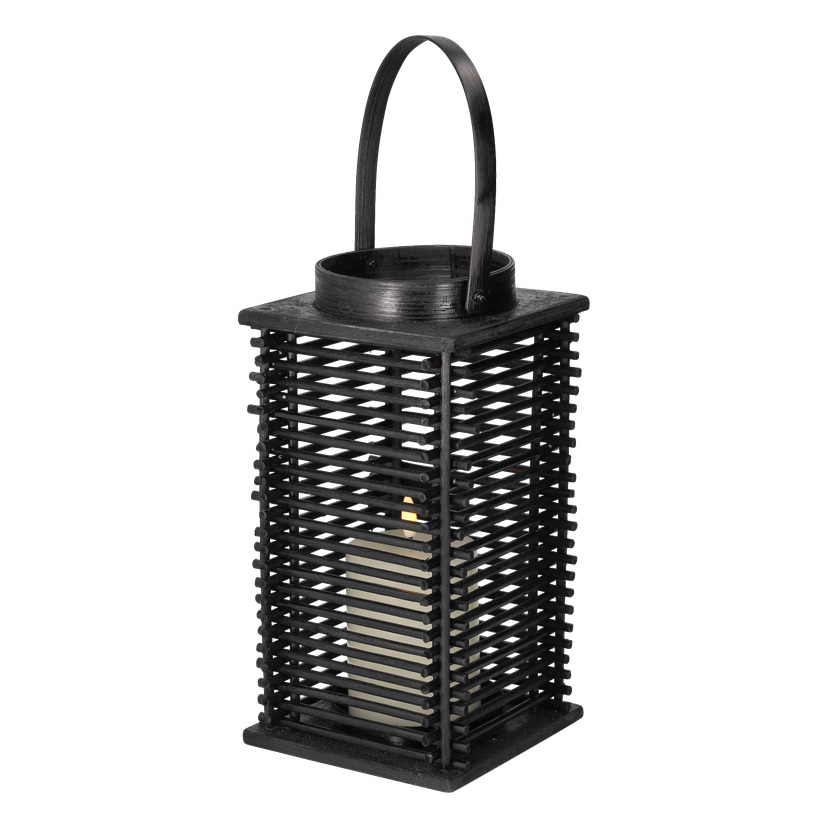 Lyslykt av bambus 27 cm