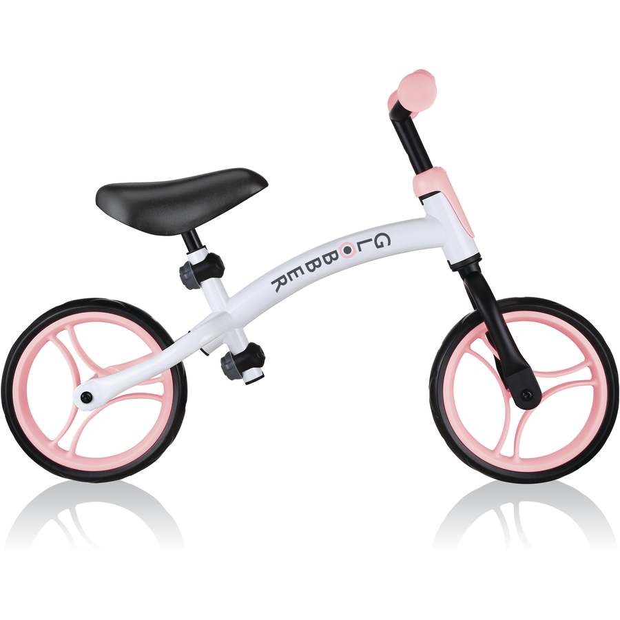 GLOBBER Go Bike Duo weiß pastellrosa