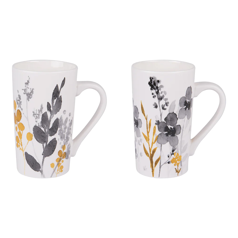 Coffret de 2 mugs XXL Flora 50 cl Table passion