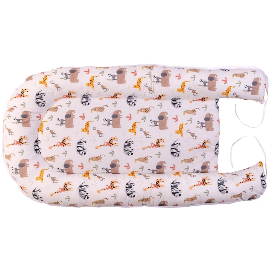Ullenboom Kuschelnest Waffelpique Sand Savanne 55 x 95 cm
