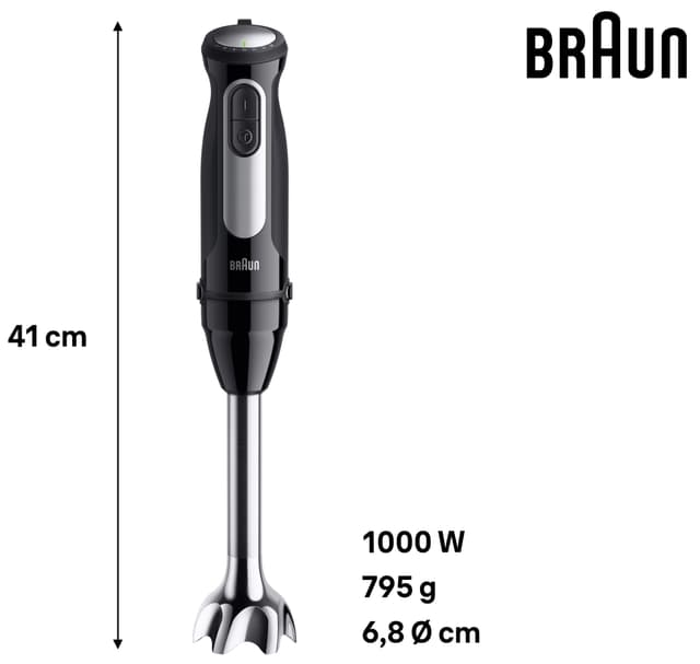 Braun MultiQuick 5 Pro stavmixer MQ55.236M (sort)