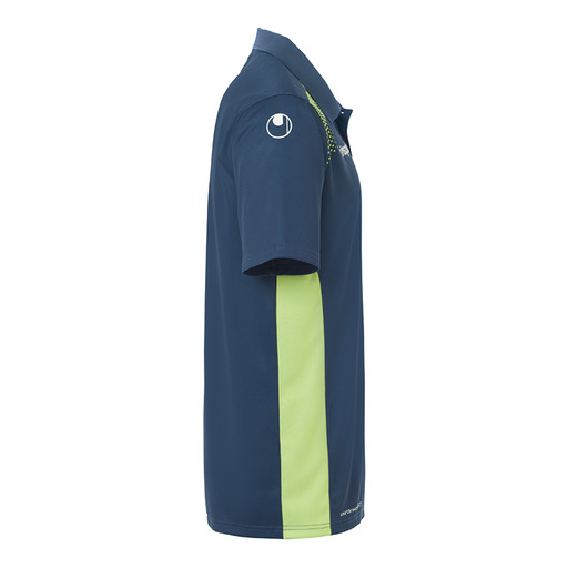 Goal Polo Petrol/Green Flash Uhlsport