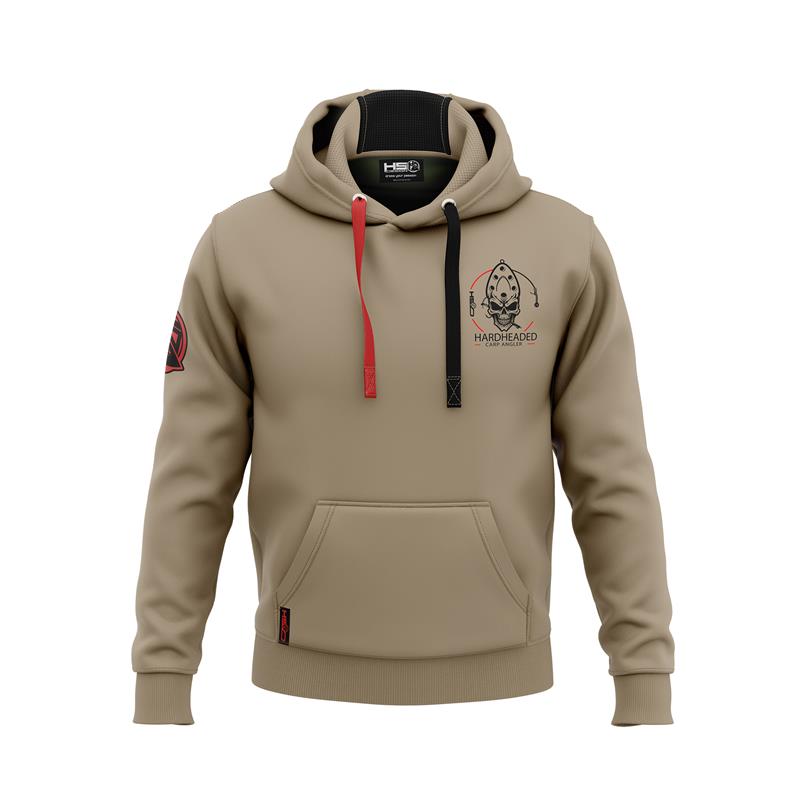 Sweat Homme Hot Spot Design Hoodie Hardheaded - Beige
