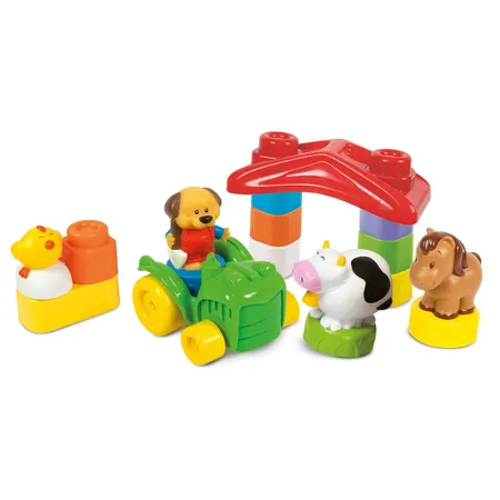 Clementoni Clemmy Soft Bausteine Happy Farm