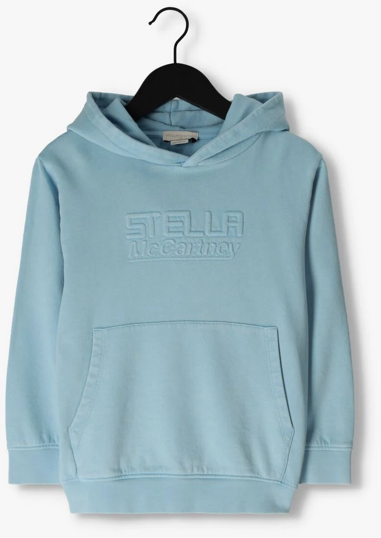 STELLA MCCARTNEY KIDS lichtblauwe stella mccartney kids sweater ts4r50