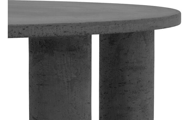 Bogard eettafel organisch | Basalt 220 cm