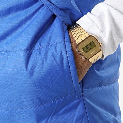 Doudoune Sans Manches Réversible Real HG8685 Bleu Roi Noir
