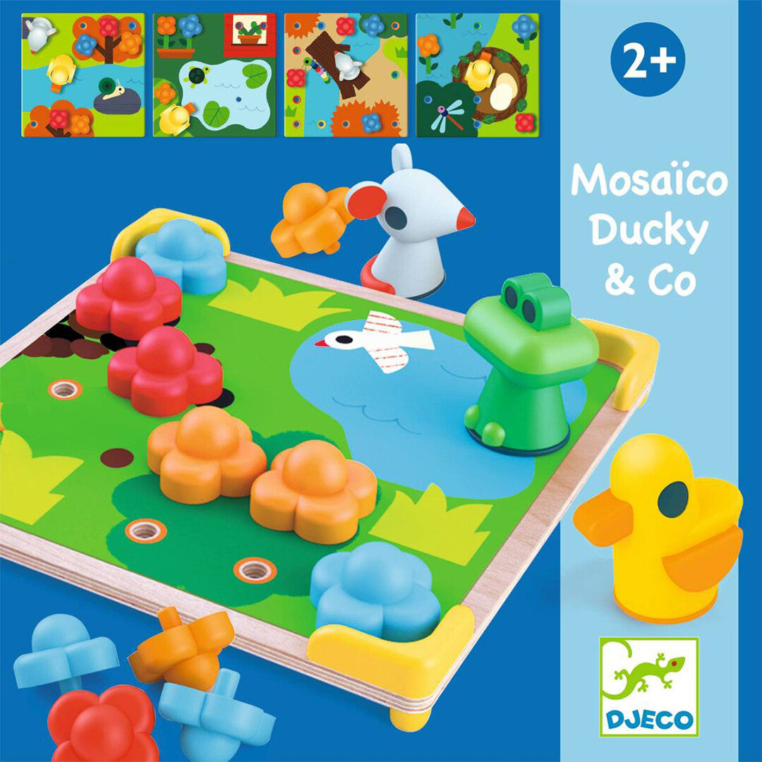 Djeco mozaïekpuzzel mosaïco ducky & co