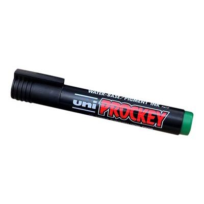 UNI PROCKEY PM - Marqueur permanent - pointe ogive - vert