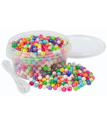 Playbox Perlen - Klein Glitzer Perlen - 6 mm - 700 st.
