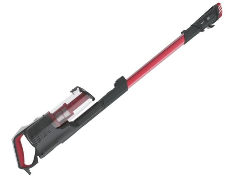 Hoover Akku-Hand- und Stielsauger HF522STH 011 Grau/Rot Kompakter Besenstaubsauger ohne Kabel