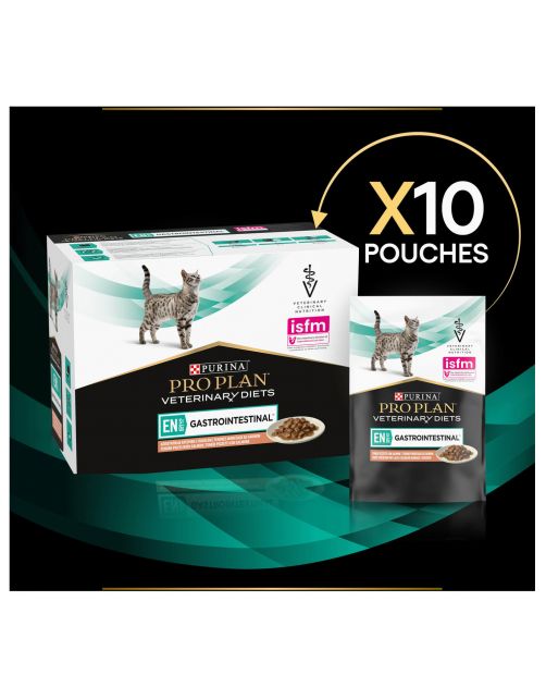 Pro Plan Veterinary Diets Feline En Gastrointestina 10x85 g - Kattenvoer
