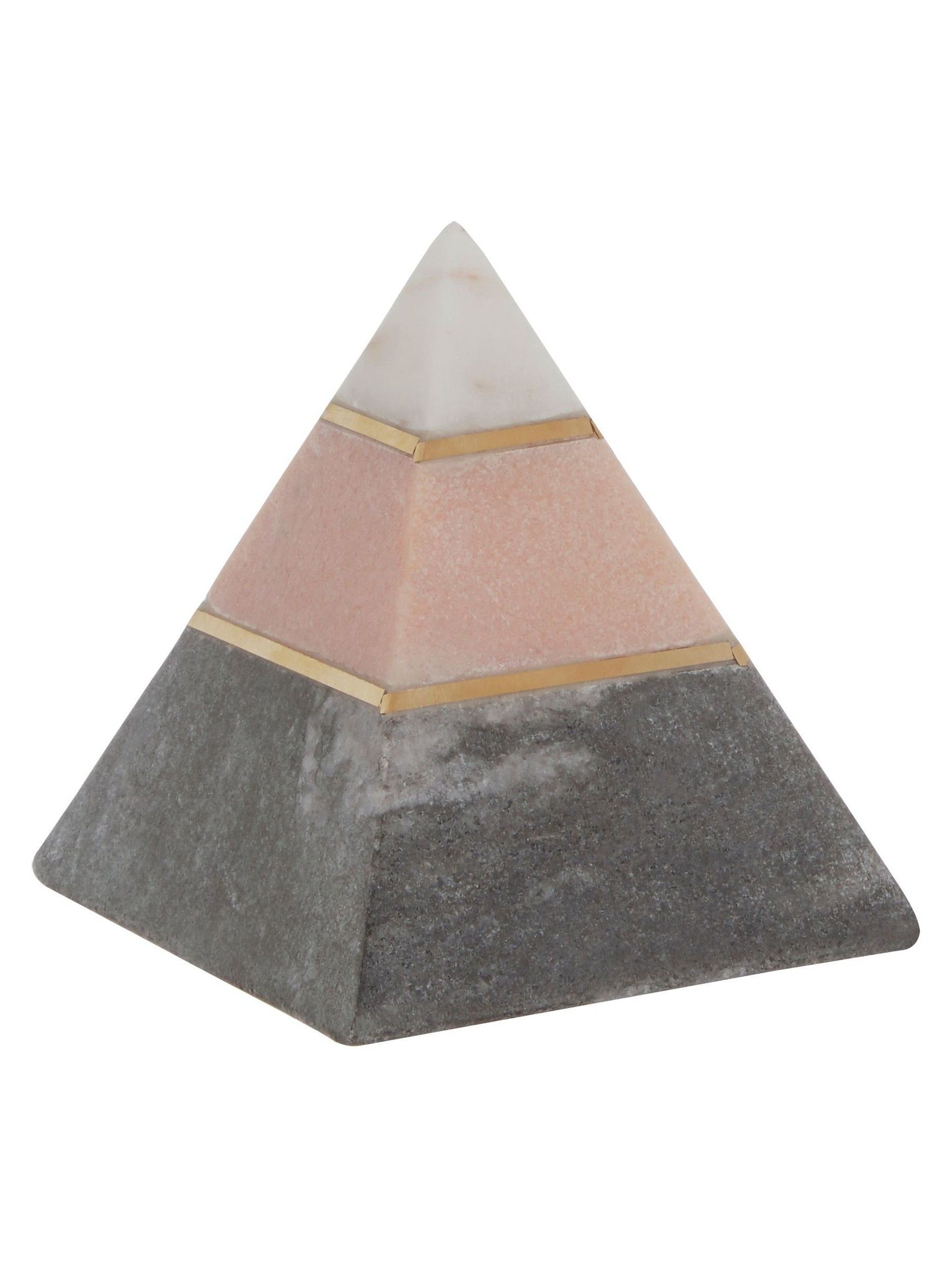 Fifty Five South handgemaakte Kira Deco Pyramid sculptuur