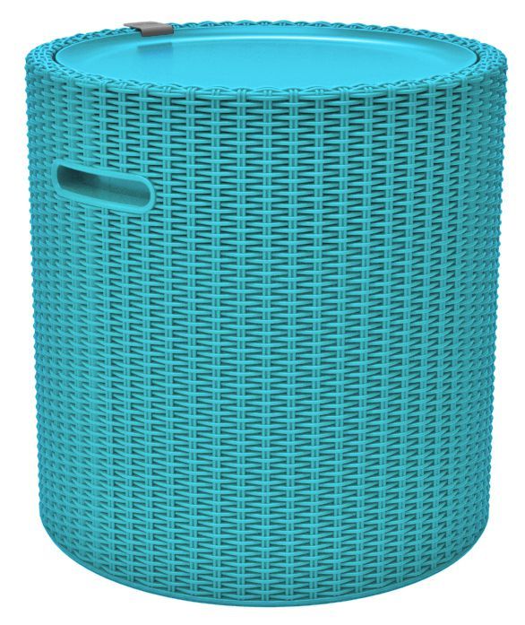 Kühlbox COOL STOOL - türkis - 44,3 cm hoch