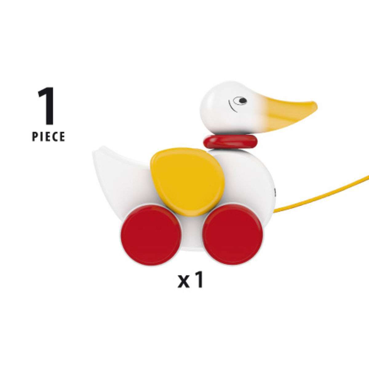 BRIO Spiel Nachziehente, weiß