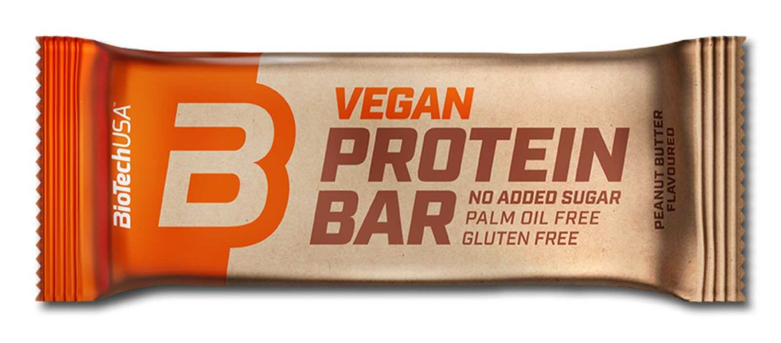 Barra de proteína vegana Biotech USA 50g