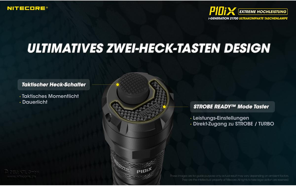 Taschenlampe P10iX 4000 Lumen<br>LED-Taschenlampe