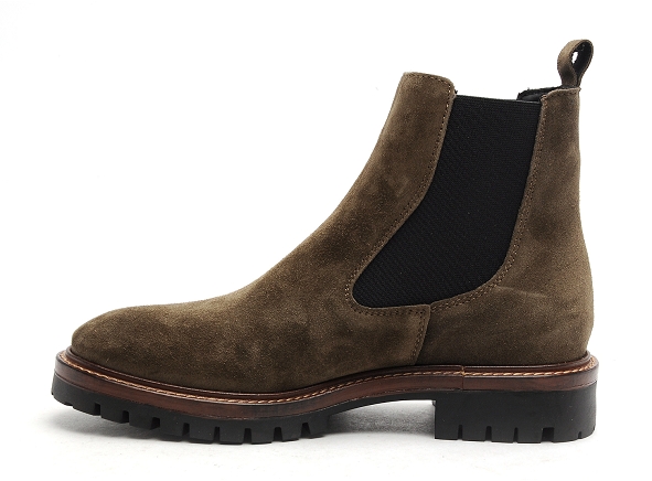 Alpe boots bottine plates femme 2609 kaki