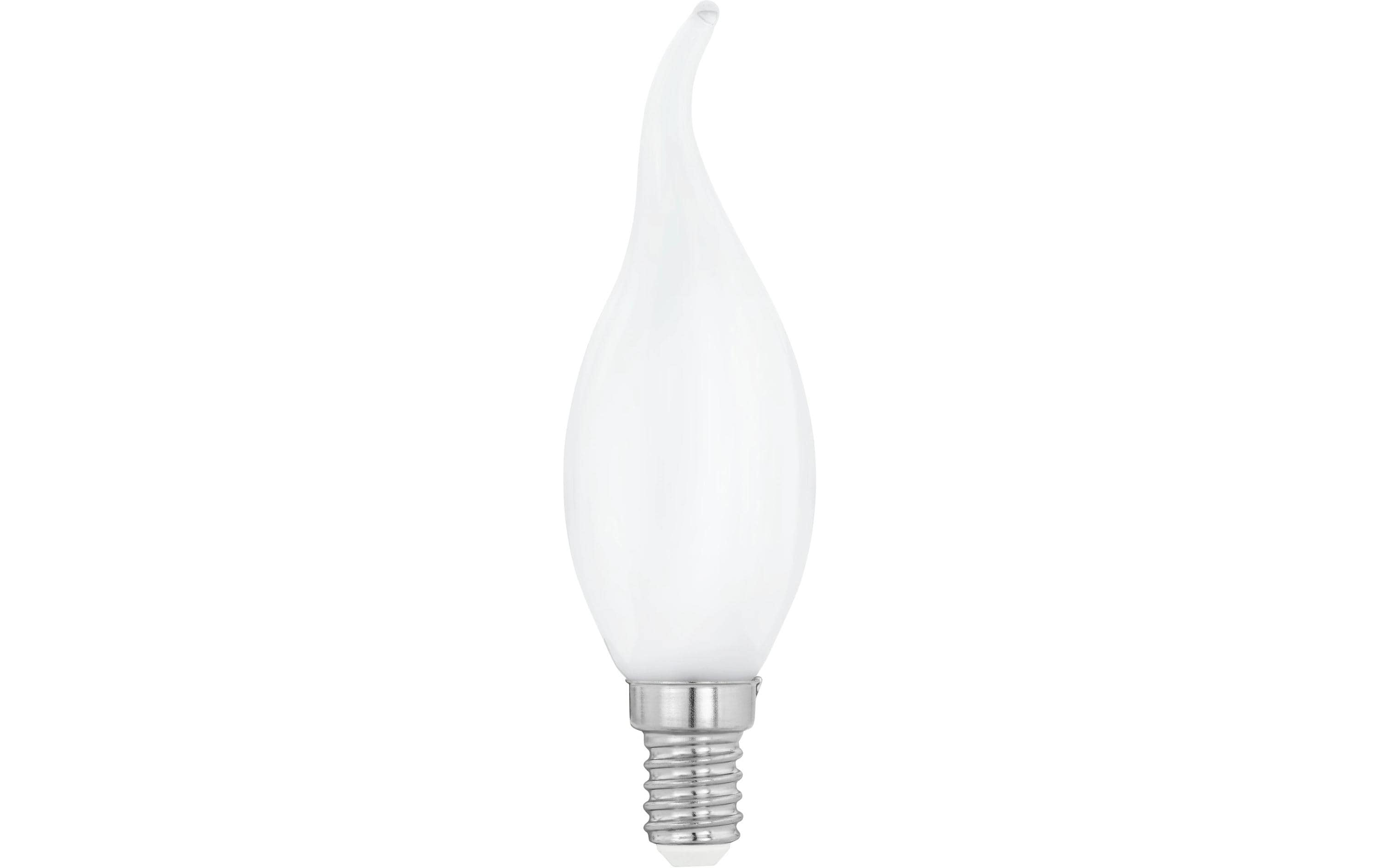 Lampe 4 W E14 WarmweissLED-Leuchtmittel mit weissem Glas