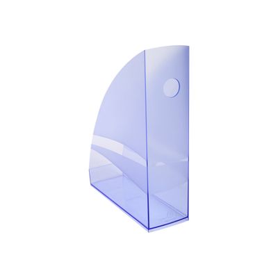 Exacompta Mag-Cube - Porte-revues bleu translucide