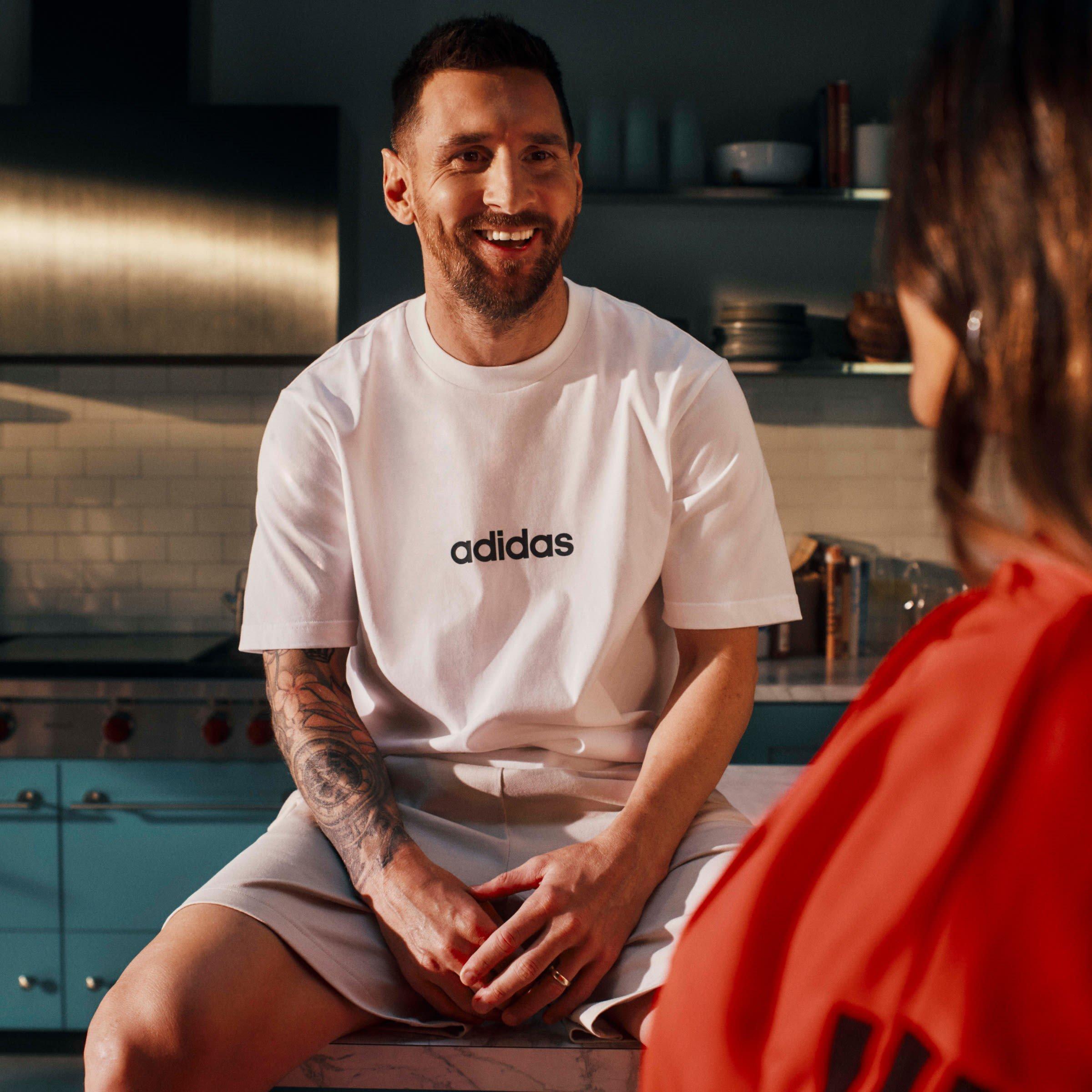 adidas Essentials Single Jersey Logo T-Shirt Mens