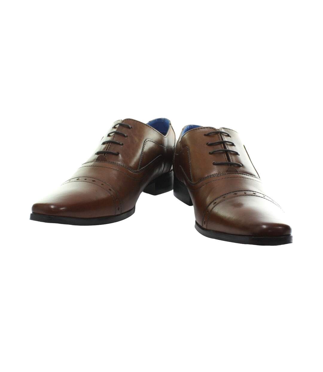 Roamers - Richelieu en cuir - Homme (Fauve) - UTDF1314
