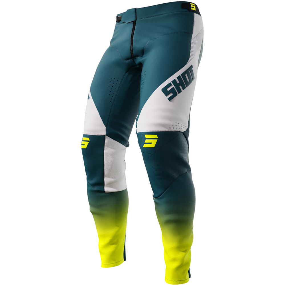 Shot - Pantalon Aerolite Honor Bleu / Blanc / Jaune fluo