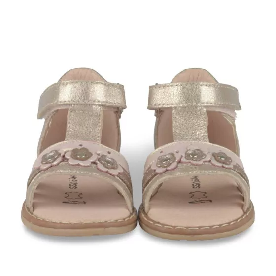 Sandales BEIGE FREEMOUSS GIRL CUIR