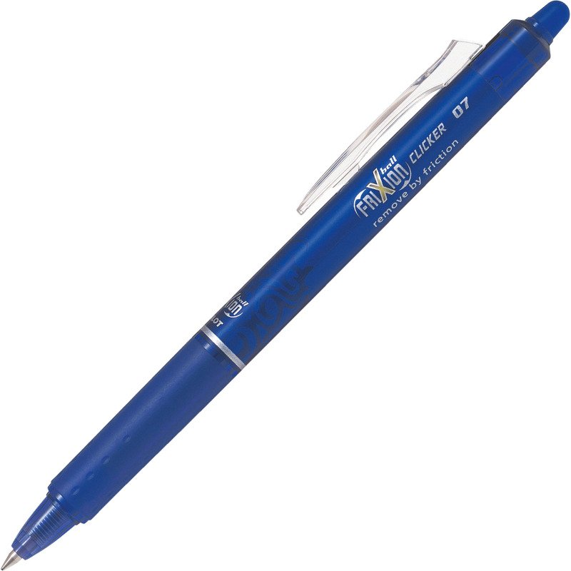 Stylo roller Pilot Frixion Ball Clicker effaçable écriture fine - Set de 4 couleurs classiques