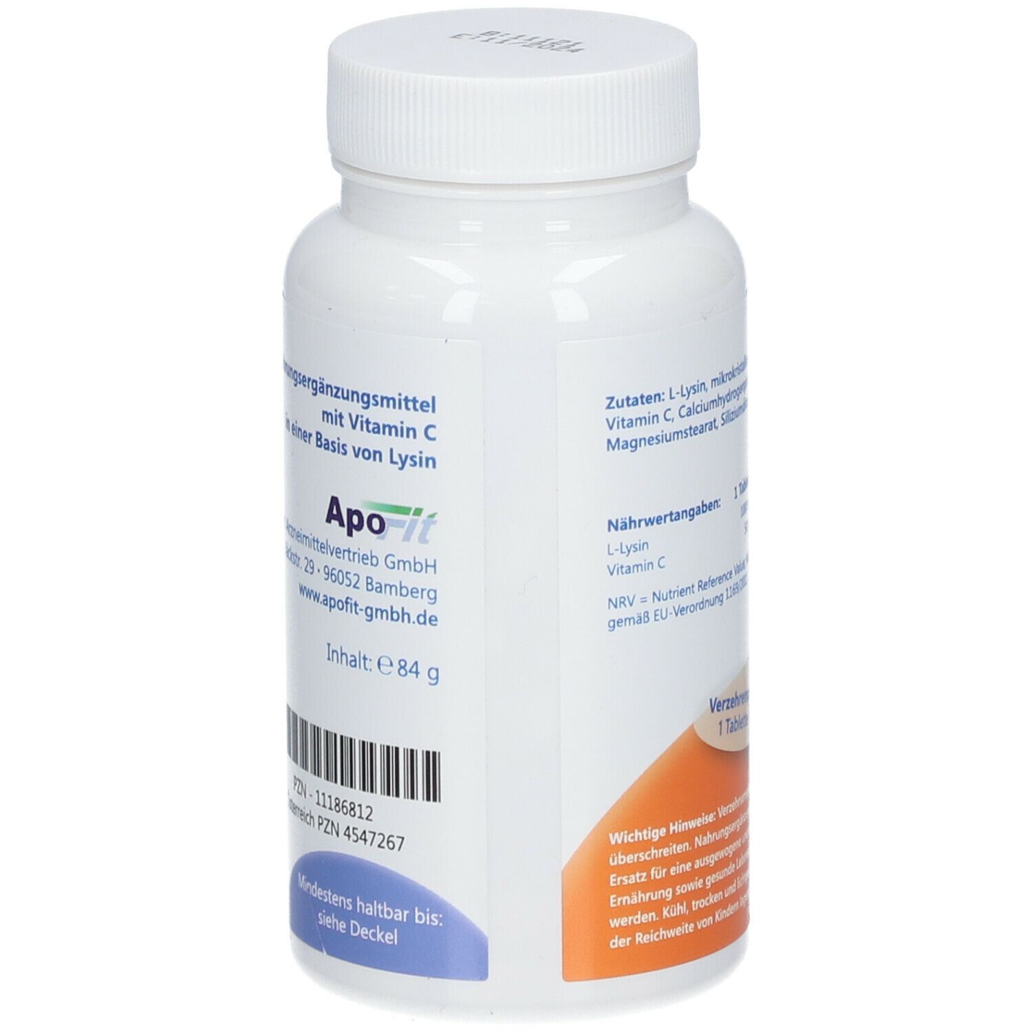 MediFit Lysin 1.000mg + Vitamin C