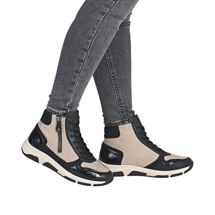 Remonte D1S70 black/jute/schwarz/schwarz