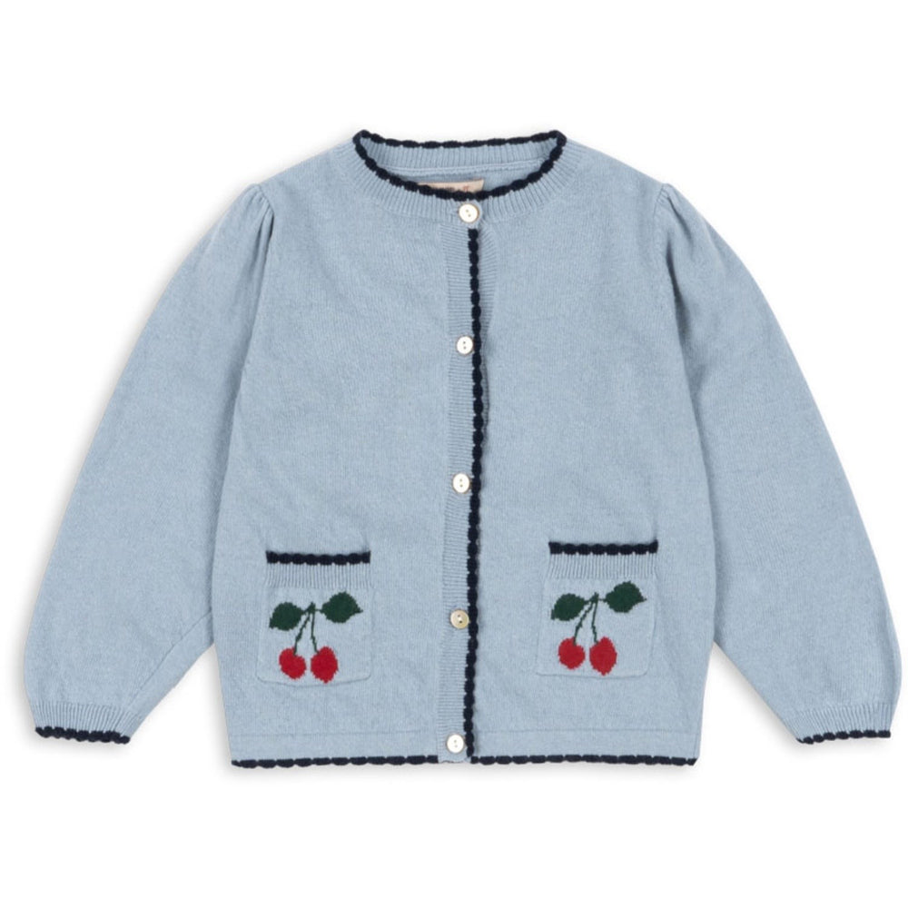 Køb Konges Sløjd Blue Fog Alexa Strik Cardigan