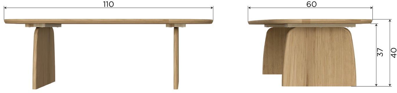 WOOOD Tablo Salontafel