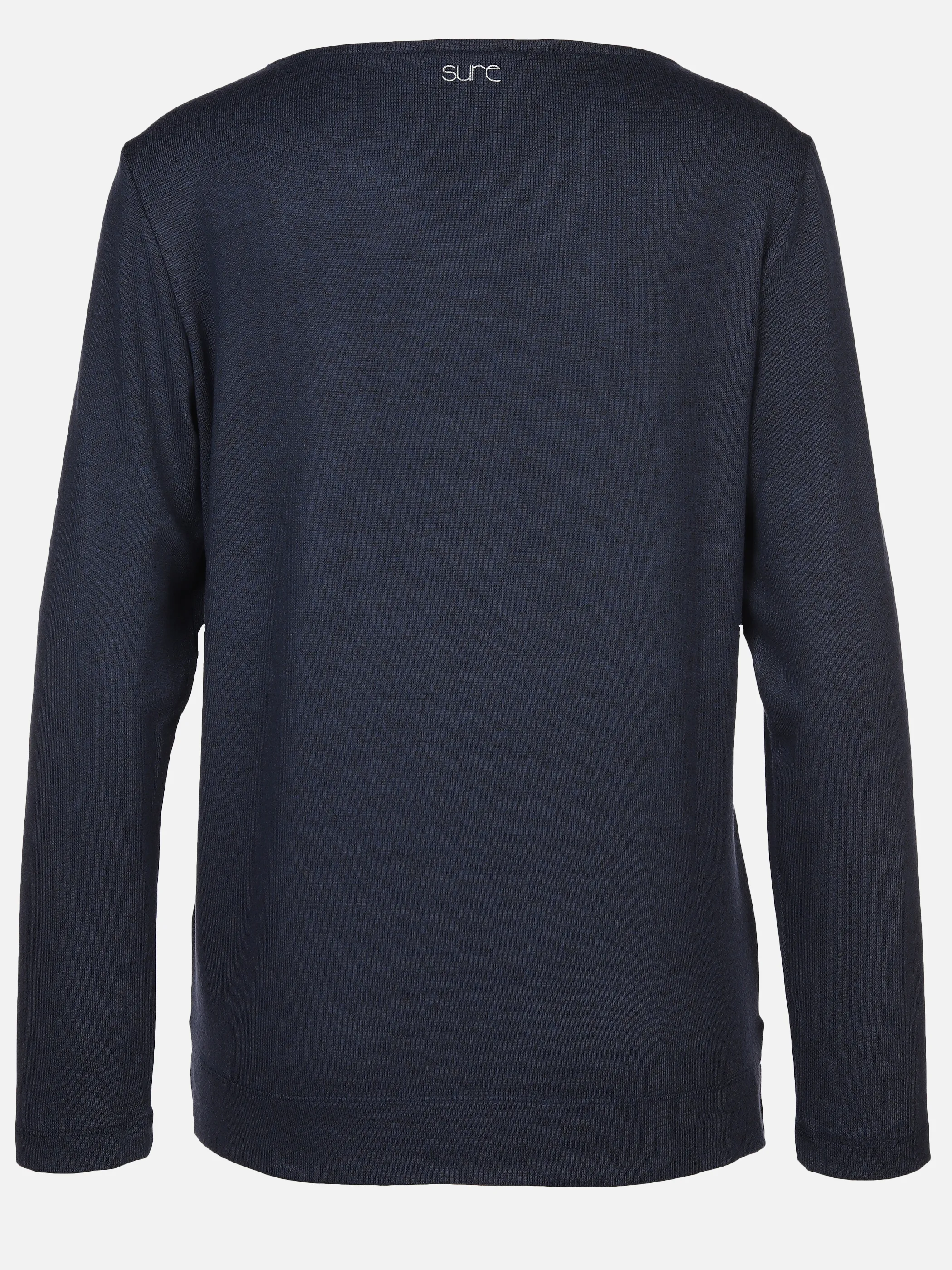 Damen Strickshirt mit Glitzerprint und Strassbesatz