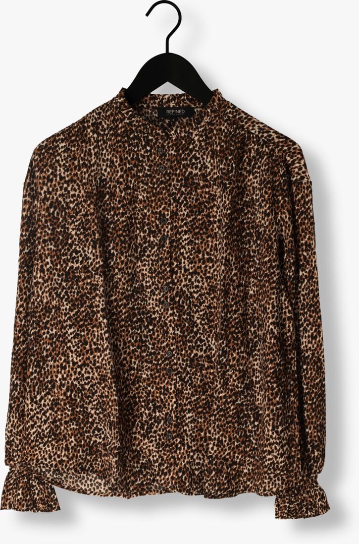 REFINED DEPARTMENT leopard refined department blouse ace