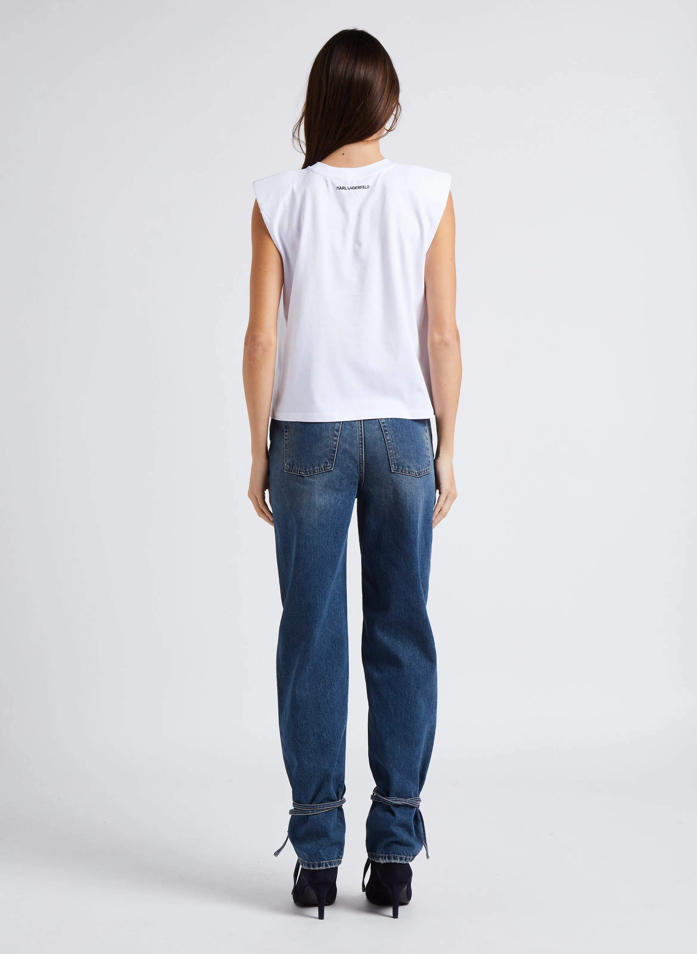 TROY - Jean droit en coton | Bleu